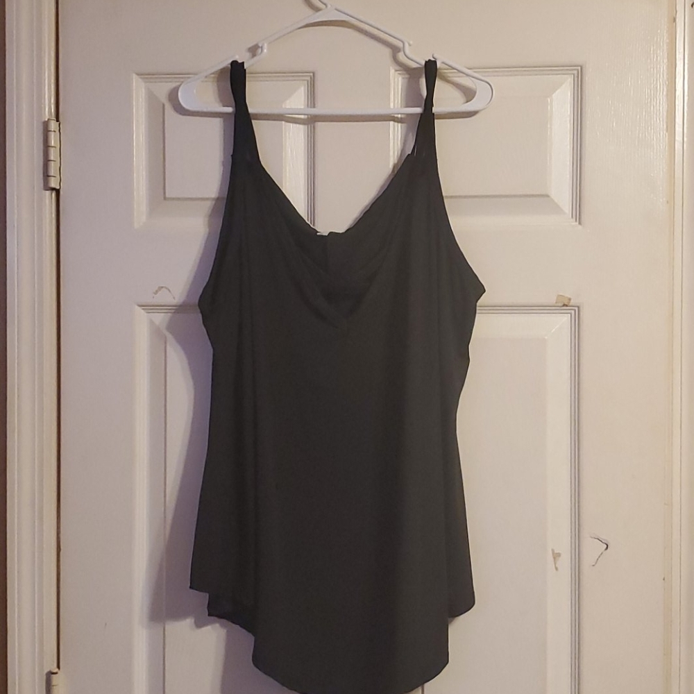 Black dress tank top